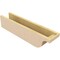 Ekena Millwork 6in. W x 6in. H x 28in. L Del Monte Woodgrain TimberThane Rafter Tail, Primed Tan RFTUR06X06X28DELRCPR - alternate 6